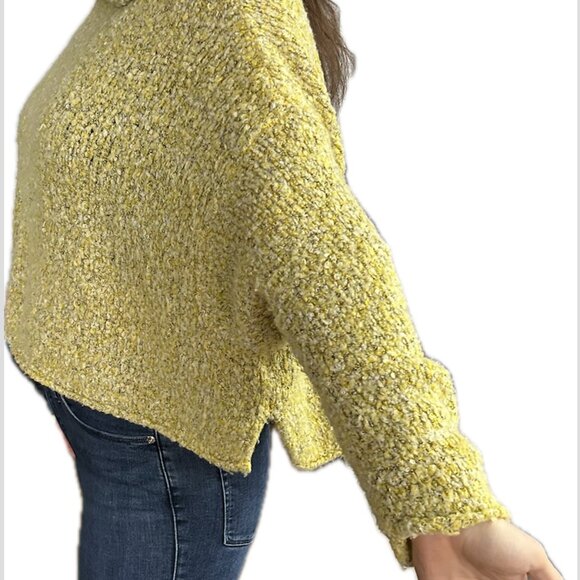 Free People slouchy sweater high low top - Picture 4 of 5